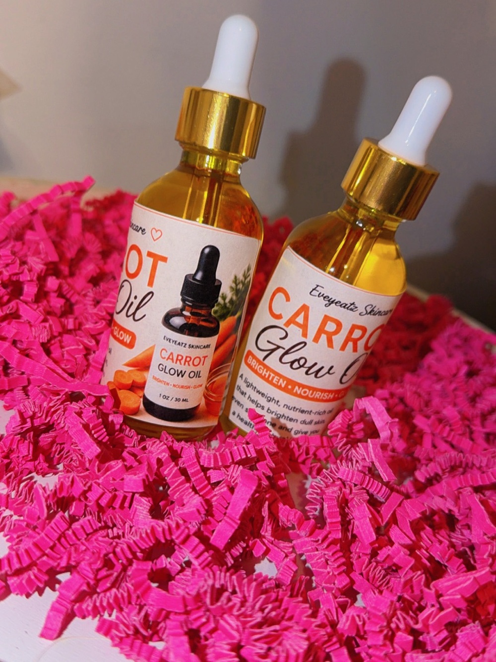 Eveyeatz Skincare Carrot Glow Oil - Vibrant Orange - Picture 3 of 4